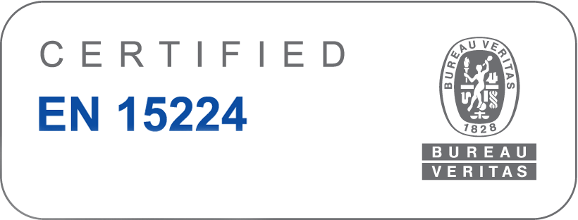Certifikat kakovosti EN 15224